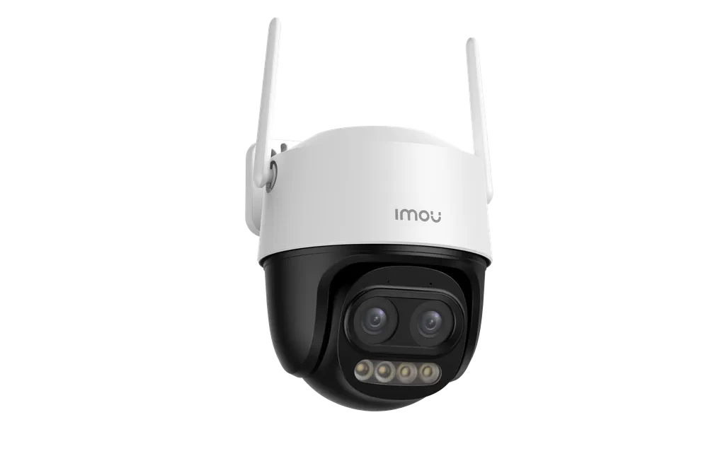 IPC-S7DN-5M0WEZ. Cámara wifi Imou Cruiser Z de 5MP con resolución de 3K zoom hibrido de 12x pan til, lentes de 2.8mm y lente de 12mm visión inteligente a color 